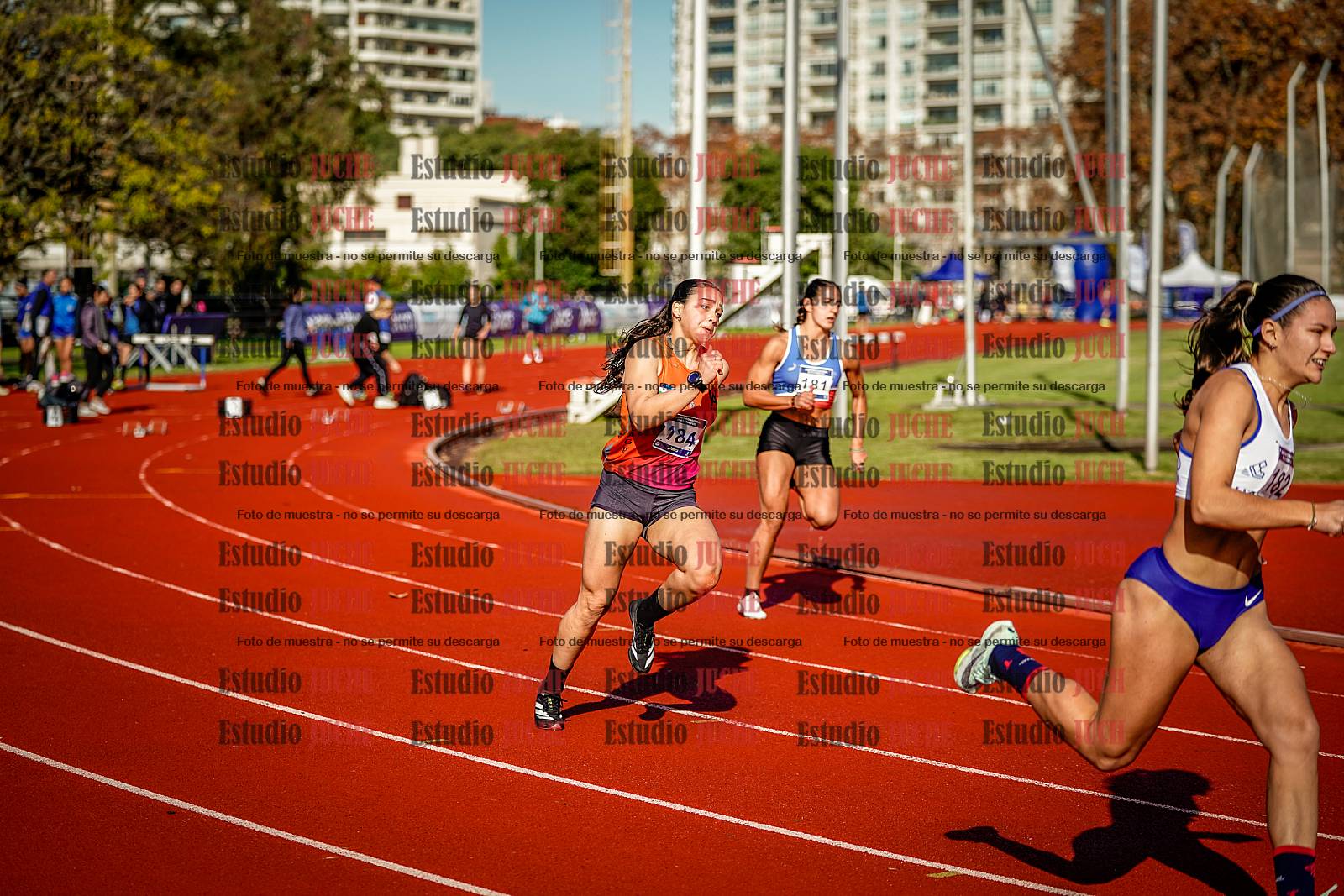 Fotos de los 200 m de mujeres