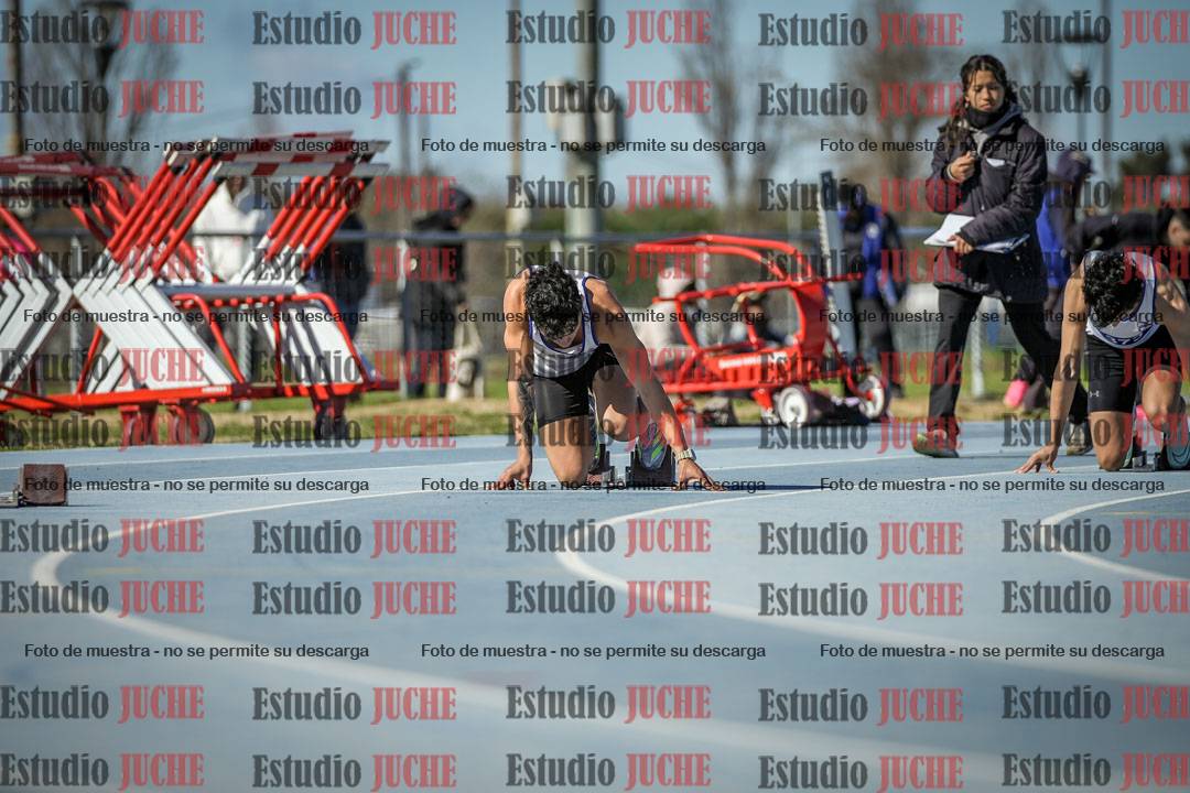 Fotos de los 200 m llanos de varones