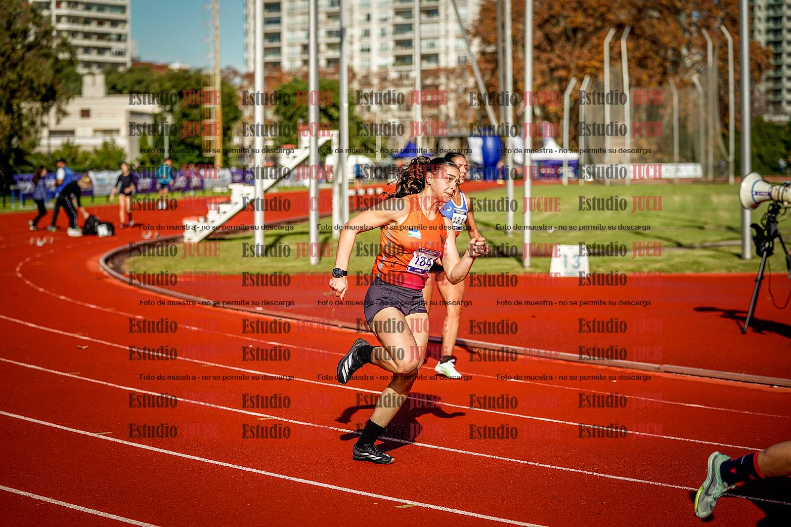 Fotos de los 200 m de mujeres