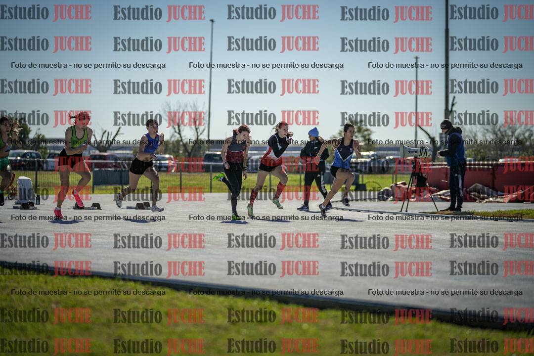 Fotos de los 100 m llanos de mujeres