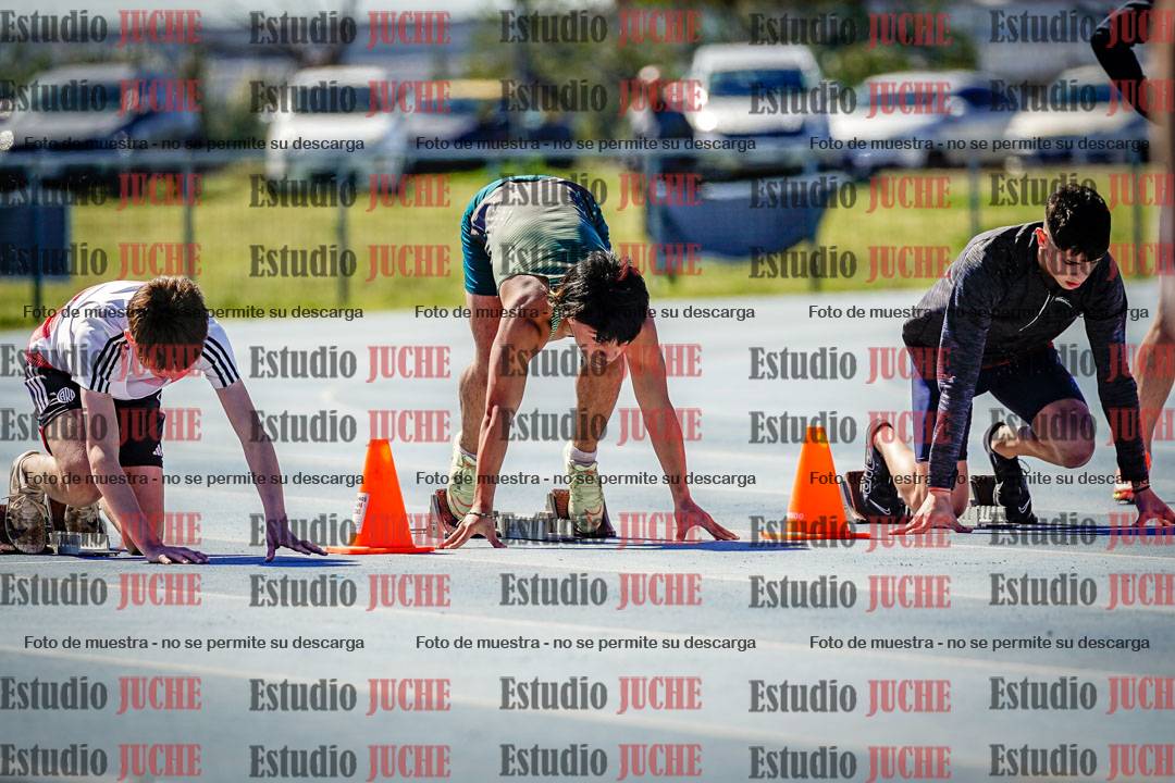 Fotos de los 80 m llanos de varones - FINAL