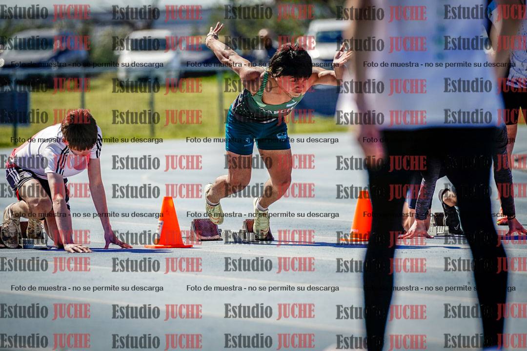 Fotos de los 80 m llanos de varones - FINAL