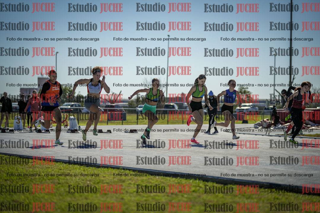 Fotos de los 100 m llanos de mujeres