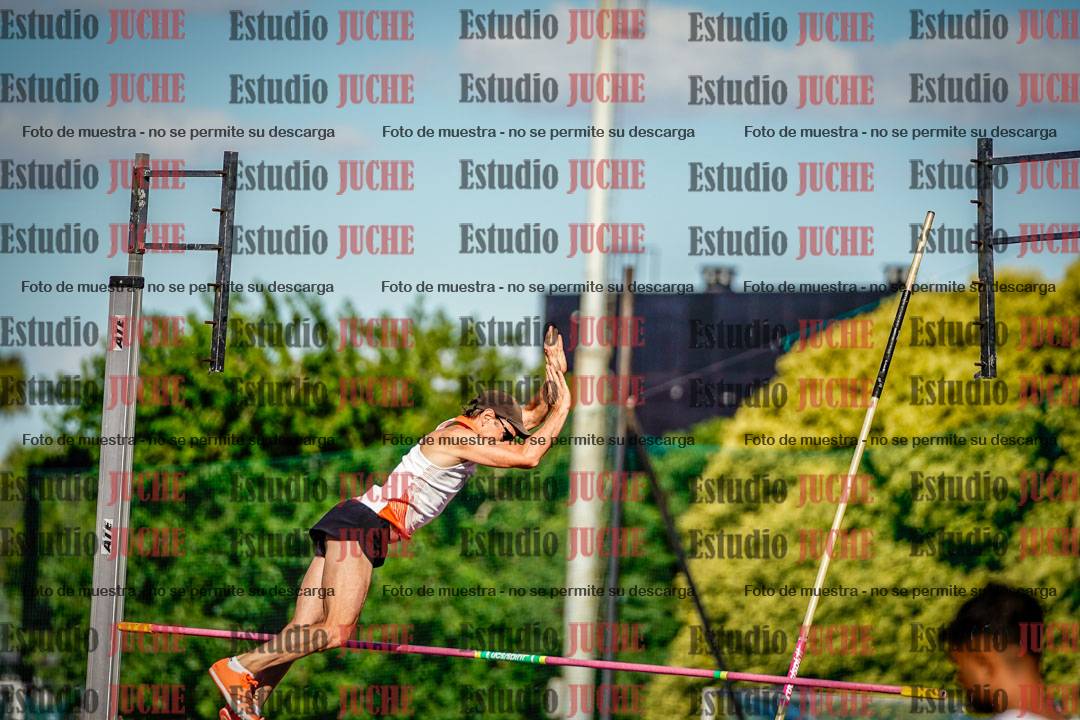 Fotos del salto con garrocha de mujeres y varones