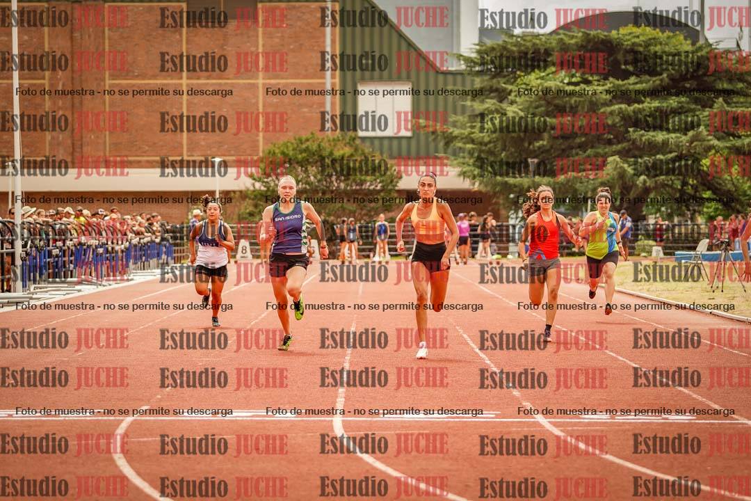 Fotos de los 100 m llanos de mujeres