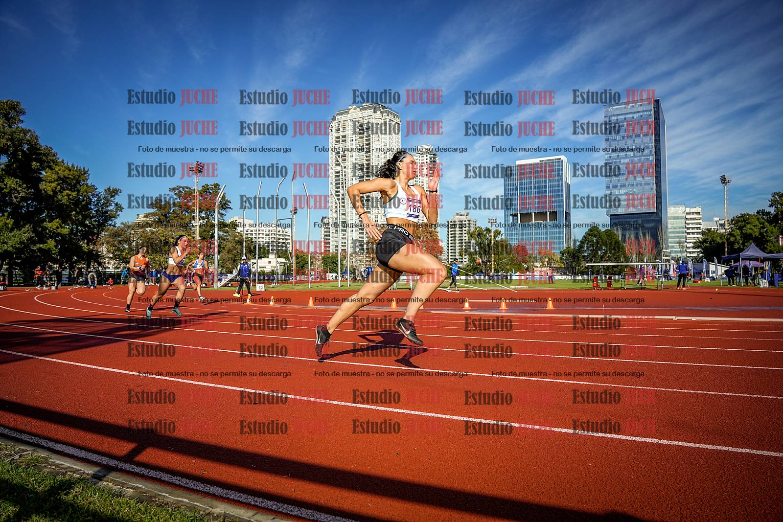 Fotos de los 200 m de mujeres