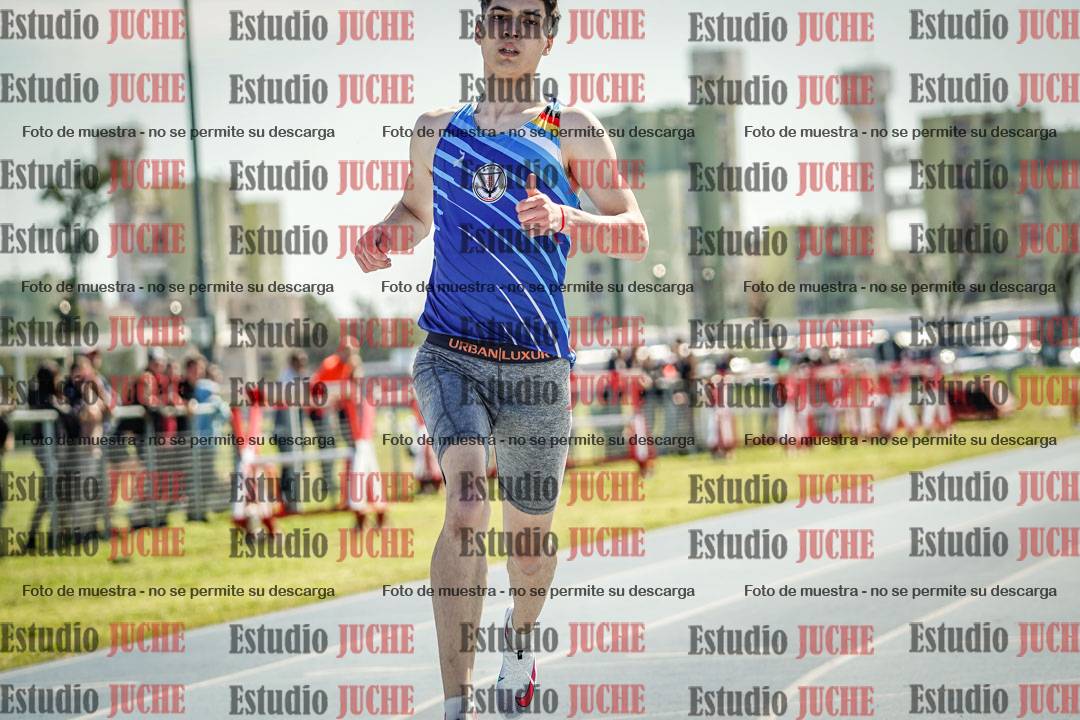 Fotos de los 100 m llanos de varones
