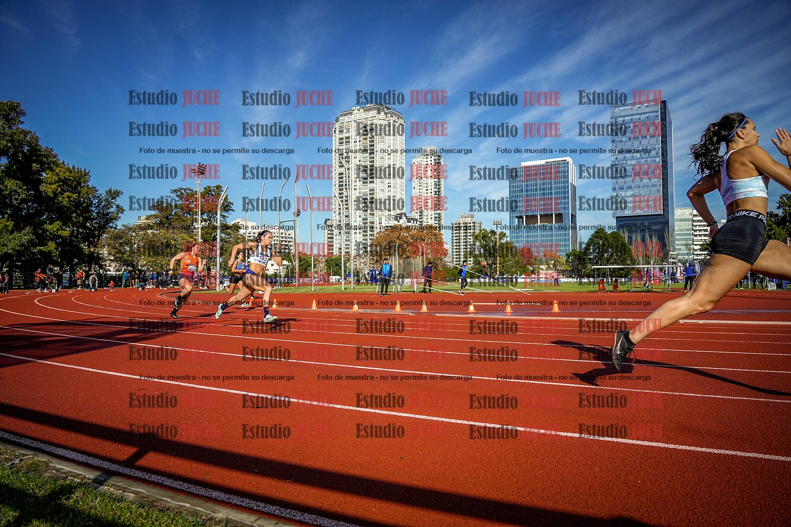 Fotos de los 200 m de mujeres