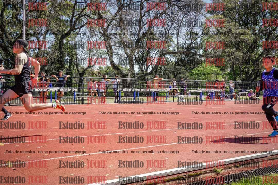 Fotos de los 80 m llanos de varones