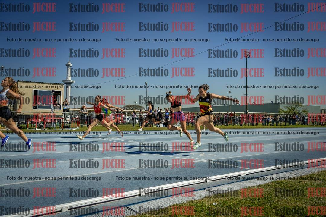Fotos de los 100 m llanos de mujeres