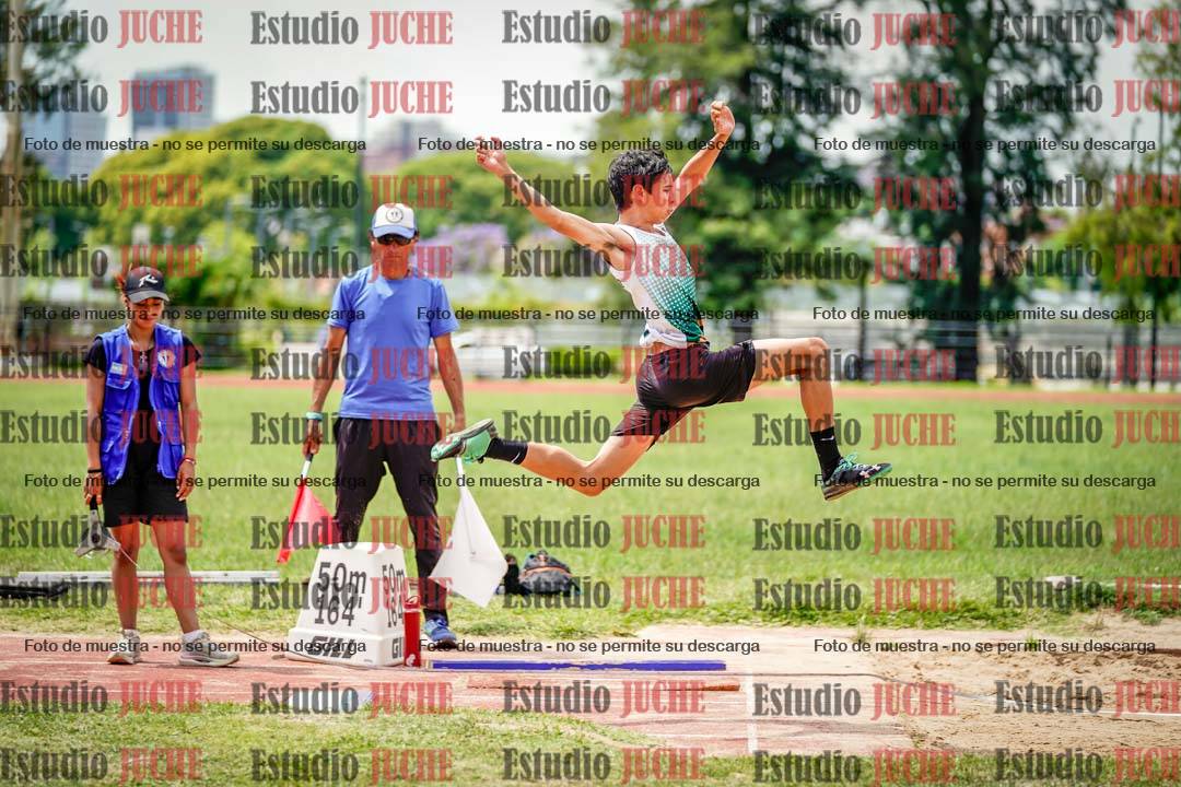 Fotos del salto en largo de varones