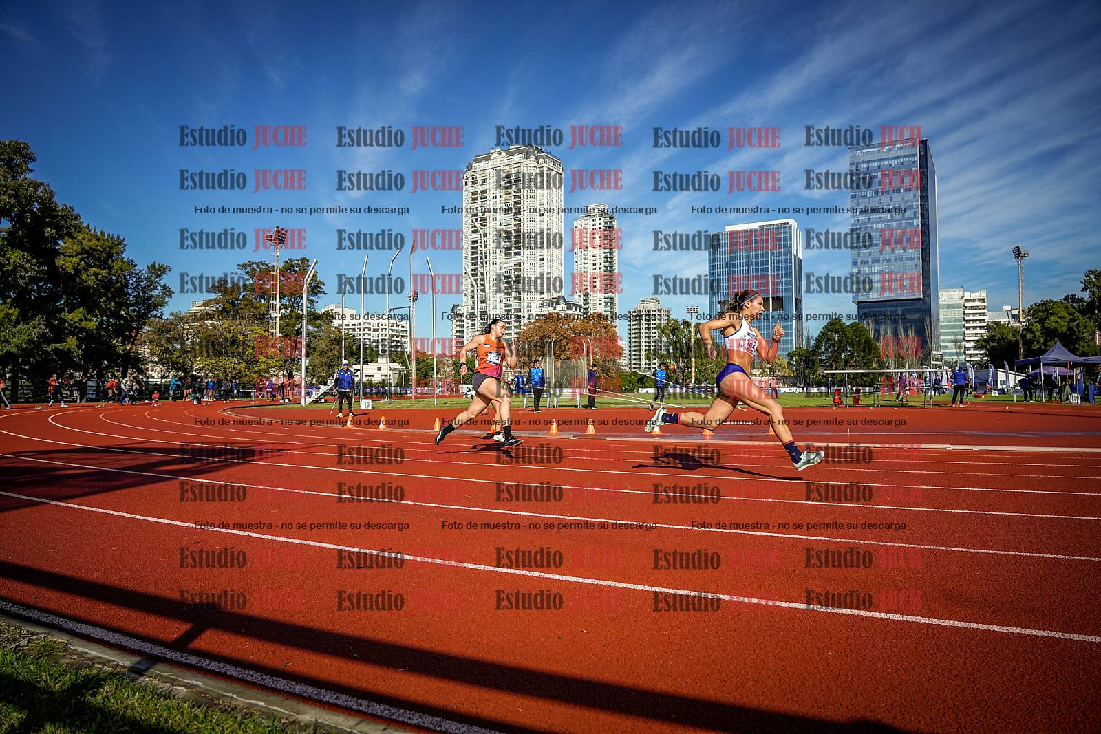 Fotos de los 200 m de mujeres