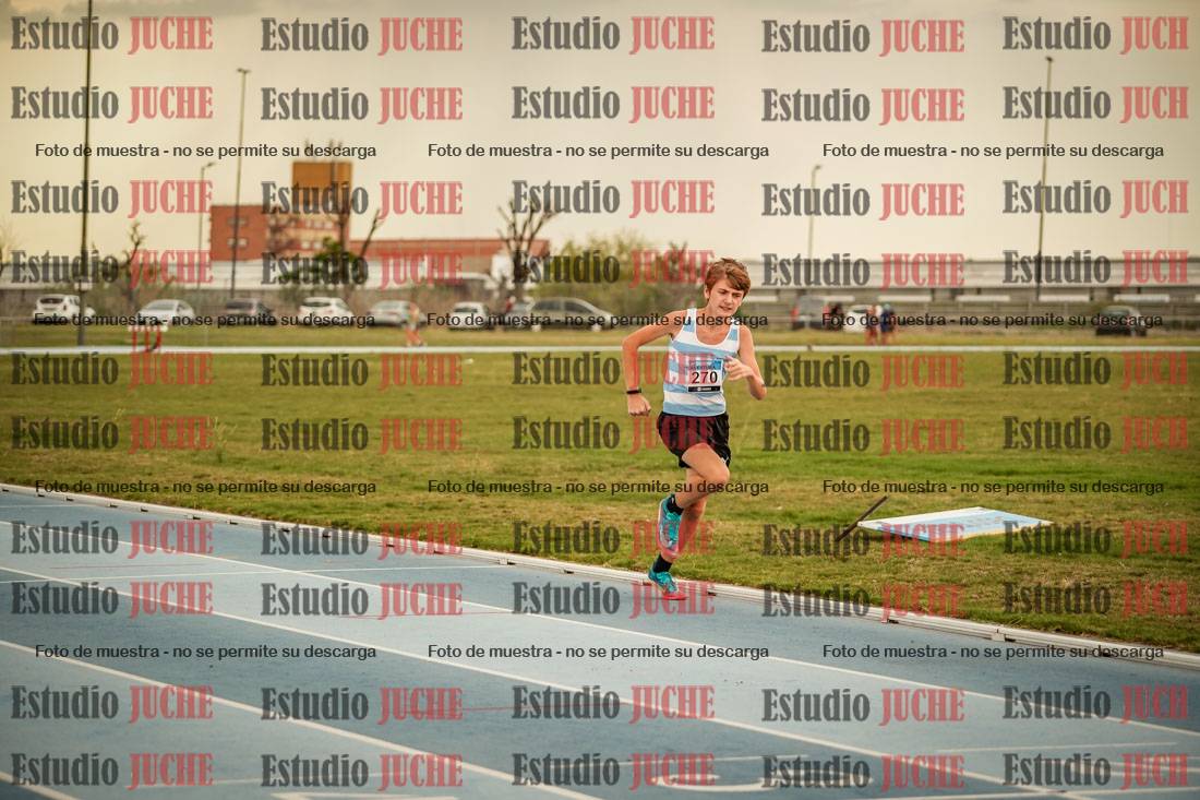 Fotos de los 600 m llanos de varones