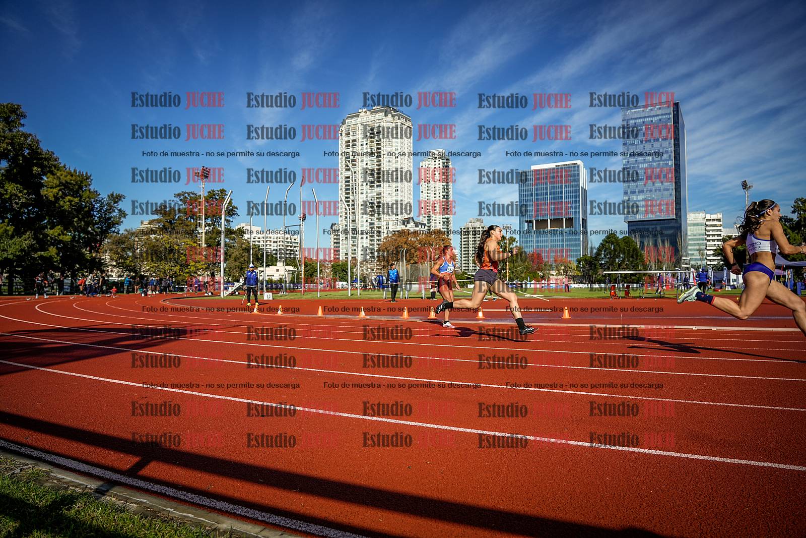 Fotos de los 200 m de mujeres