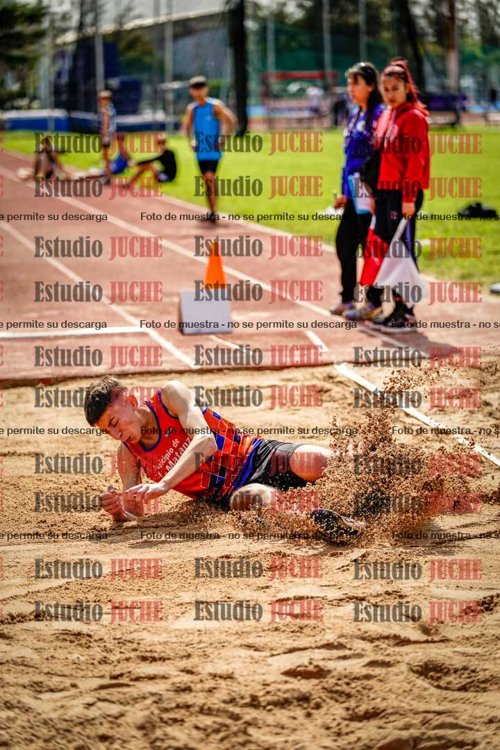 Fotos del salto en largo de varones
