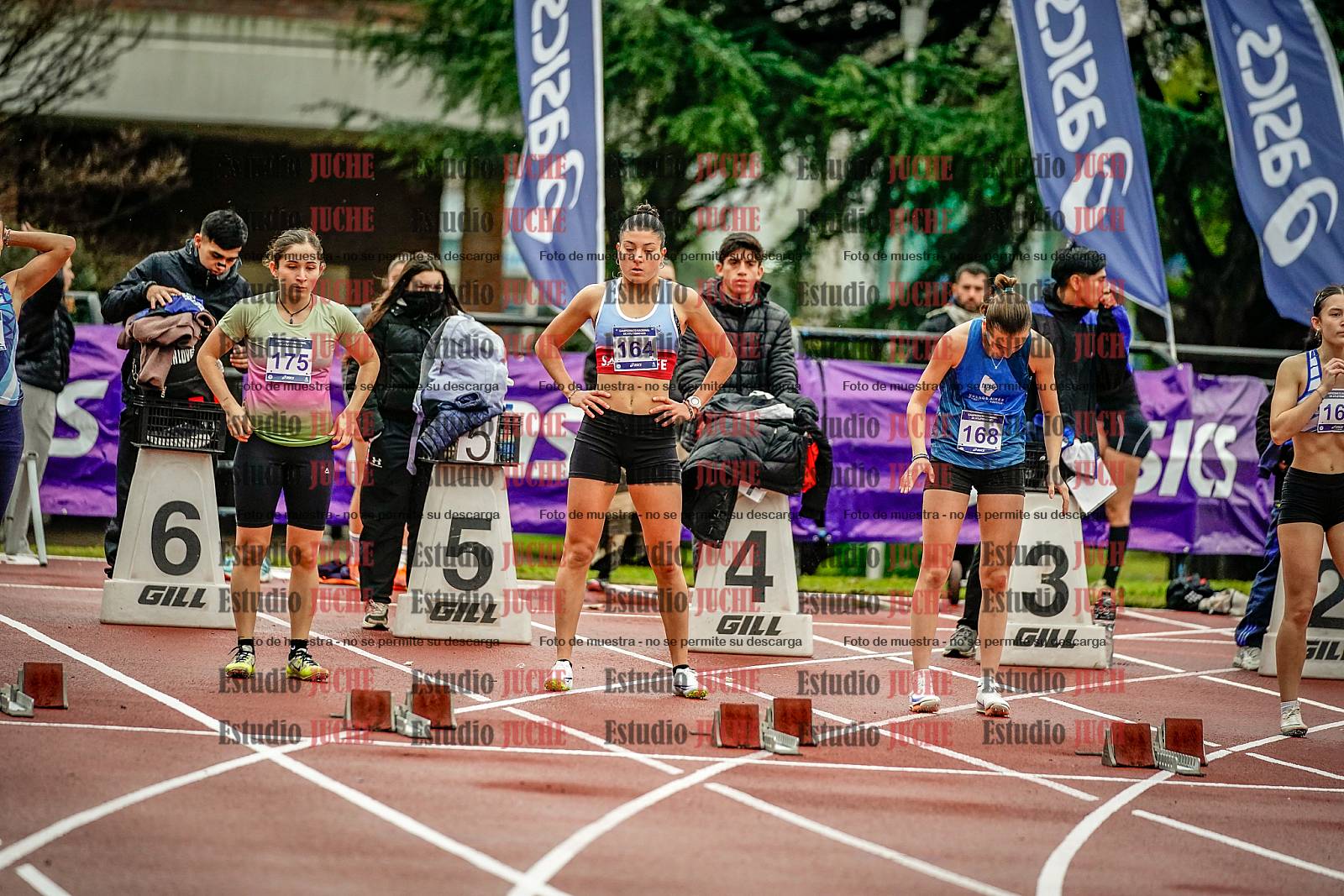 Fotos de los 100 m llanos de mujeres