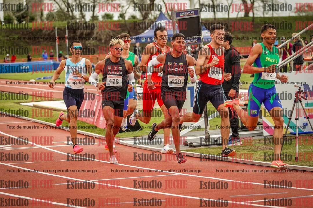 Fotos de los 800 m llanos de varones - FINAL