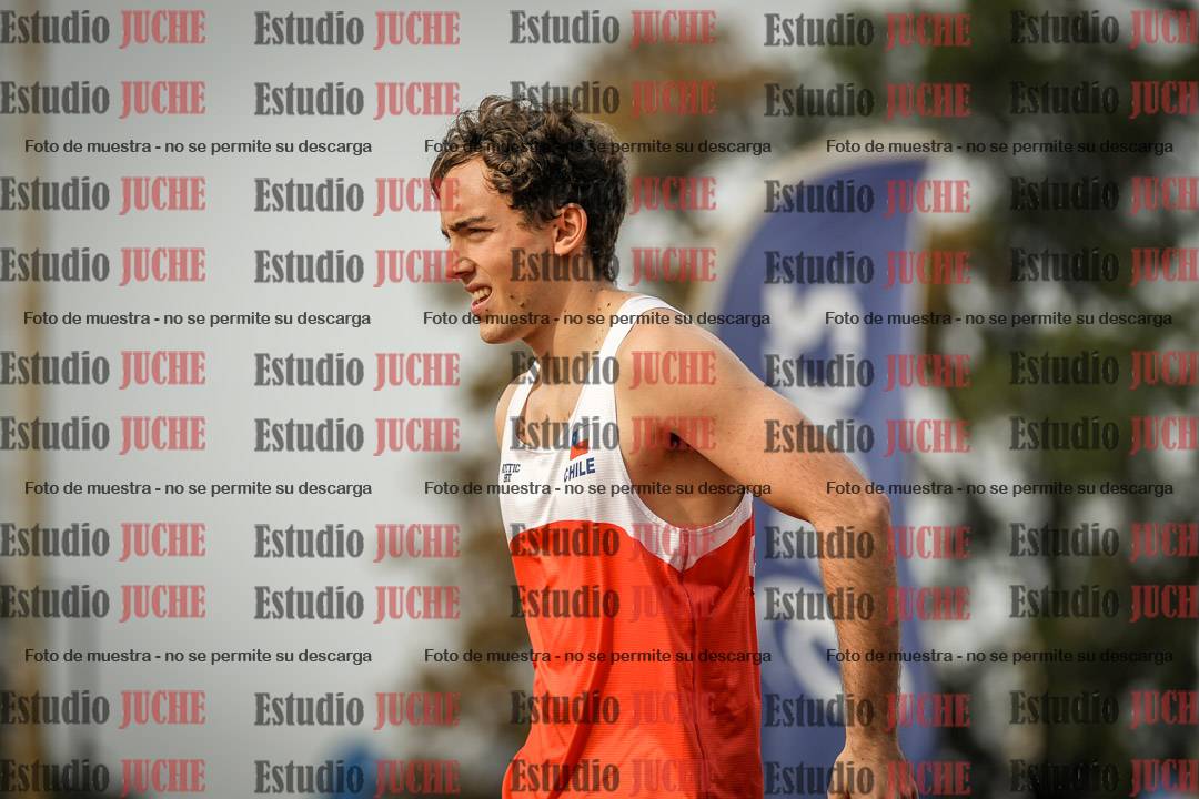 Fotos de los 100 m llanos de varones