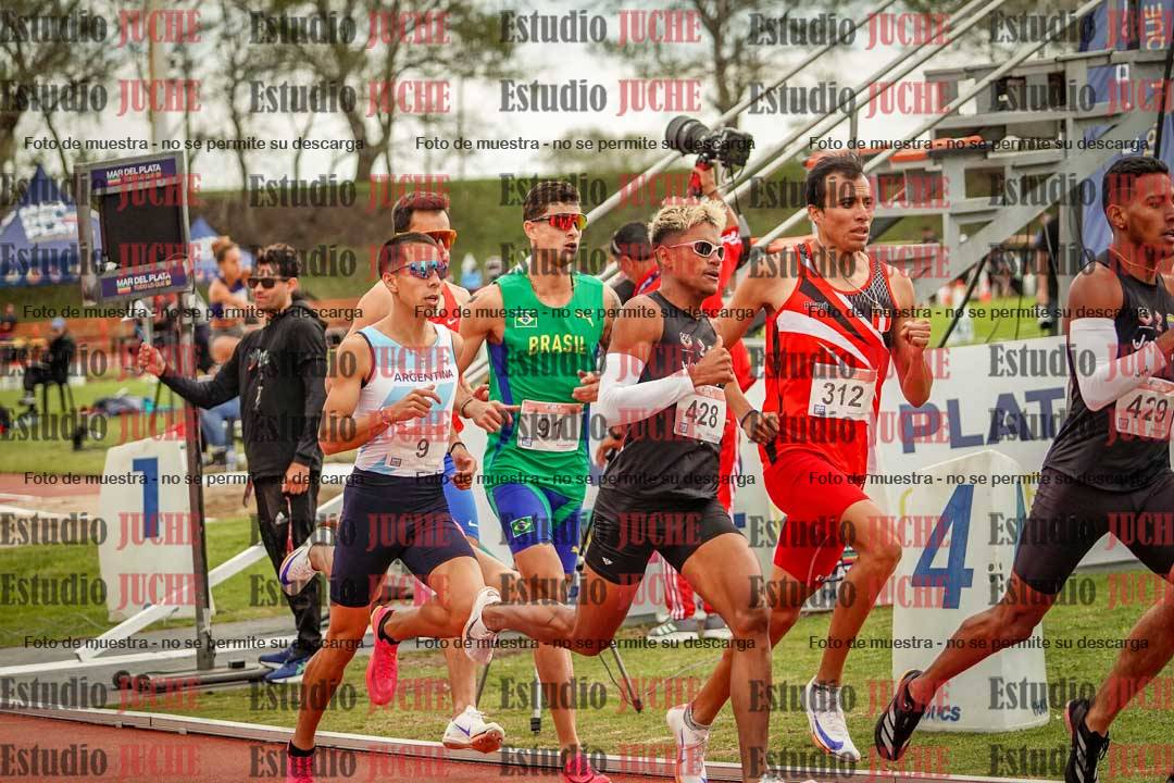 Fotos de los 800 m llanos de varones - FINAL