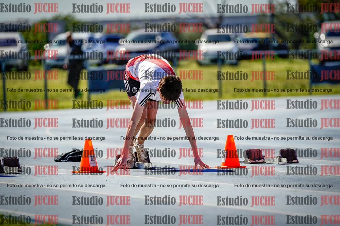 Fotos de los 80 m llanos de varones - FINAL