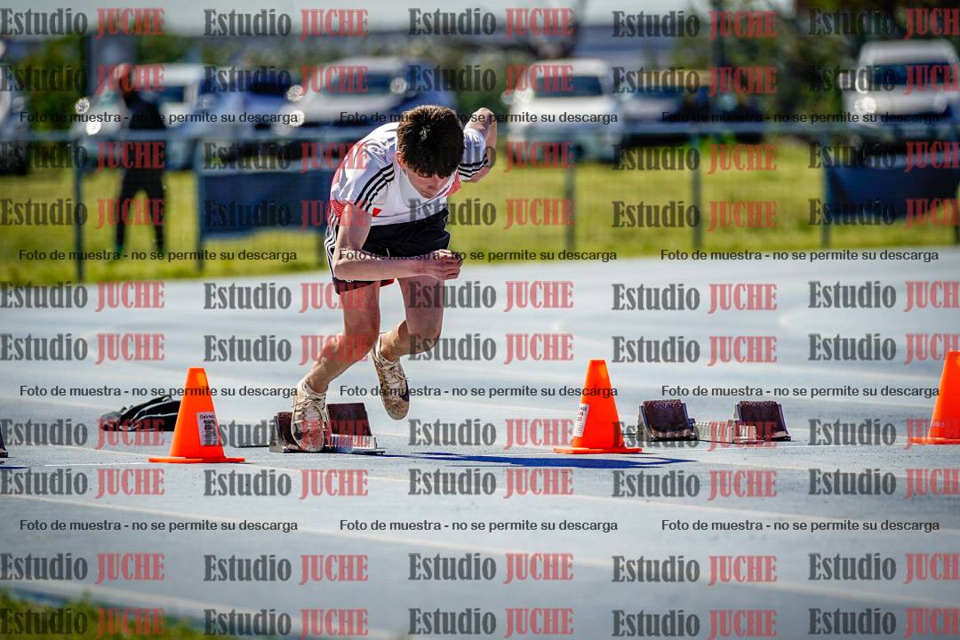 Fotos de los 80 m llanos de varones - FINAL