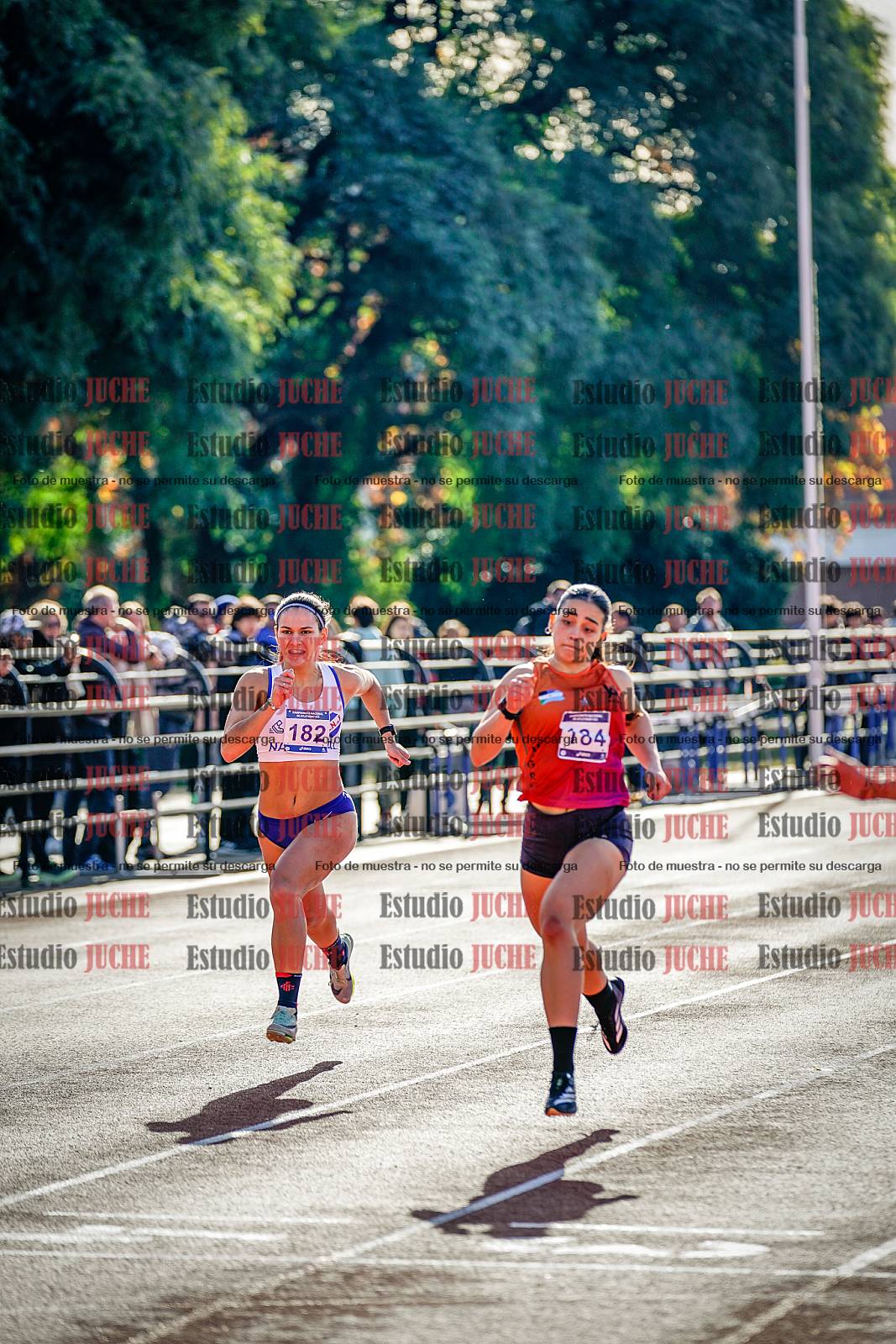 Fotos de los 200 m de mujeres