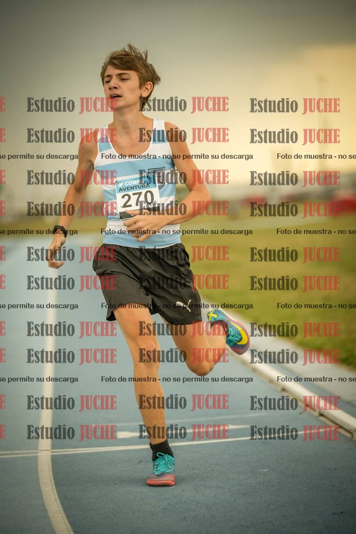 Fotos de los 600 m llanos de varones