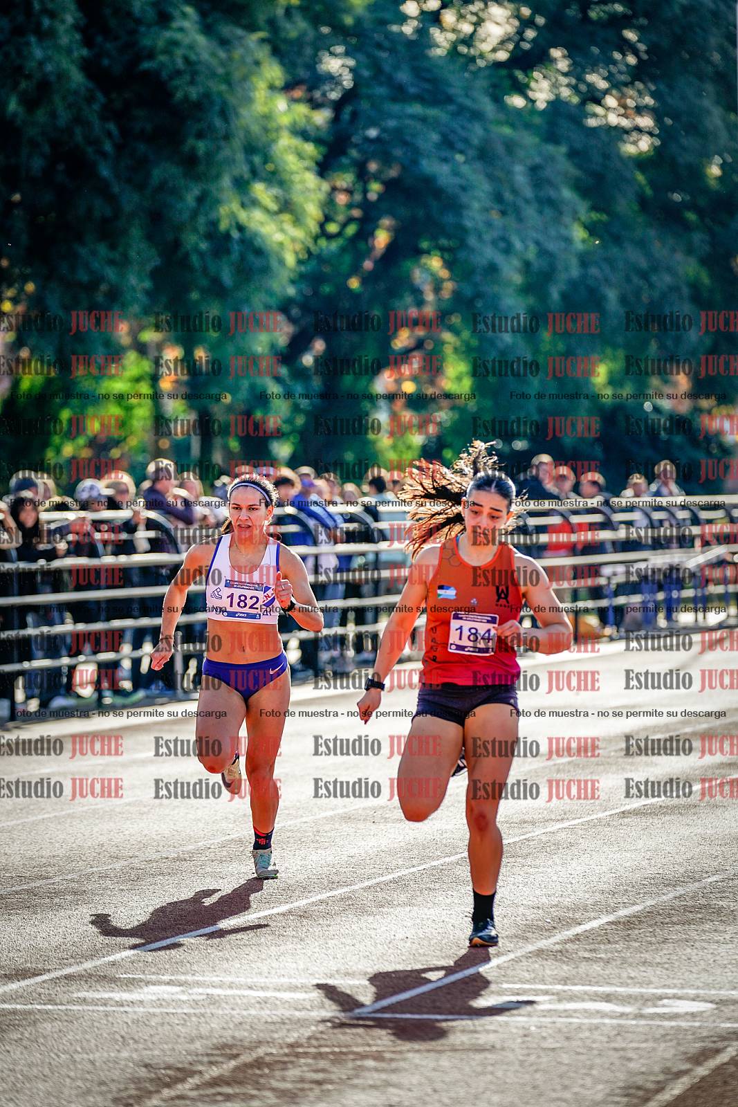 Fotos de los 200 m de mujeres