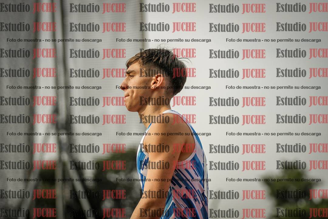 Fotos de los 100 m llanos de varones