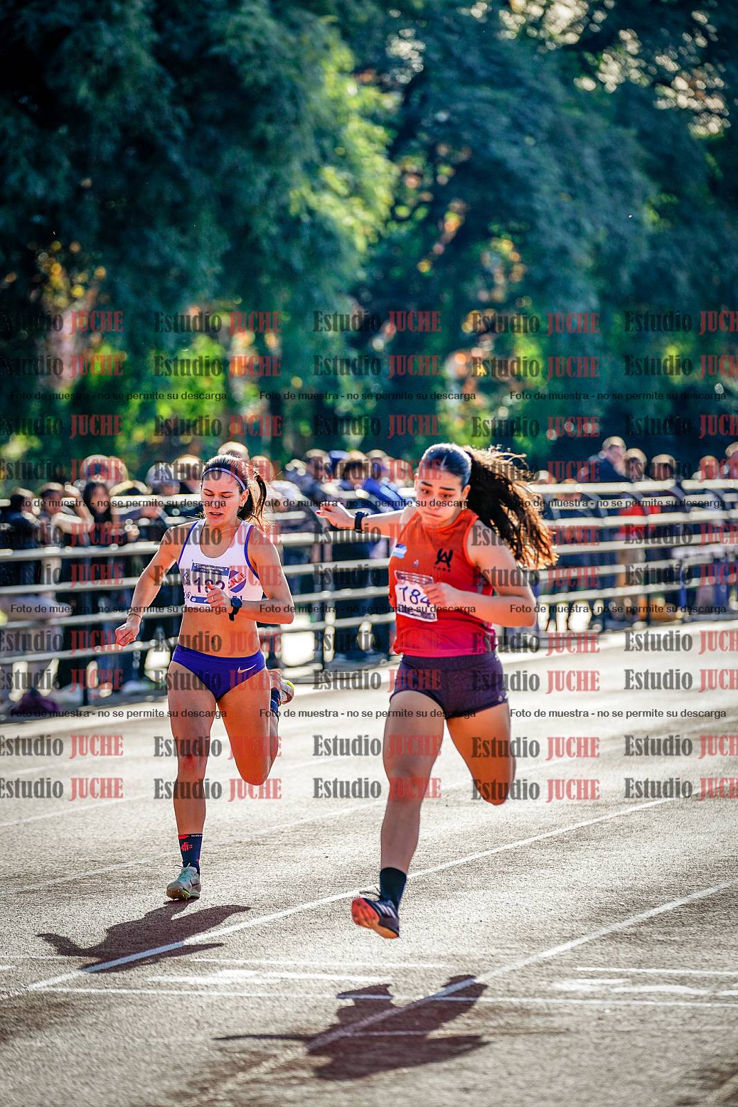 Fotos de los 200 m de mujeres