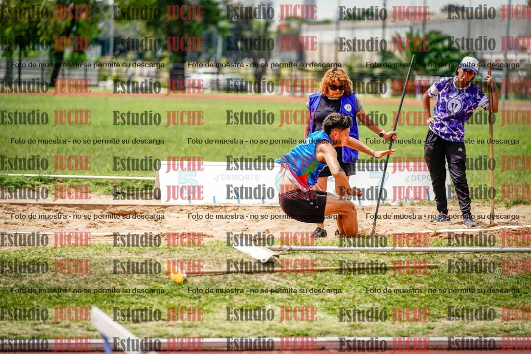 Fotos del salto en largo de varones