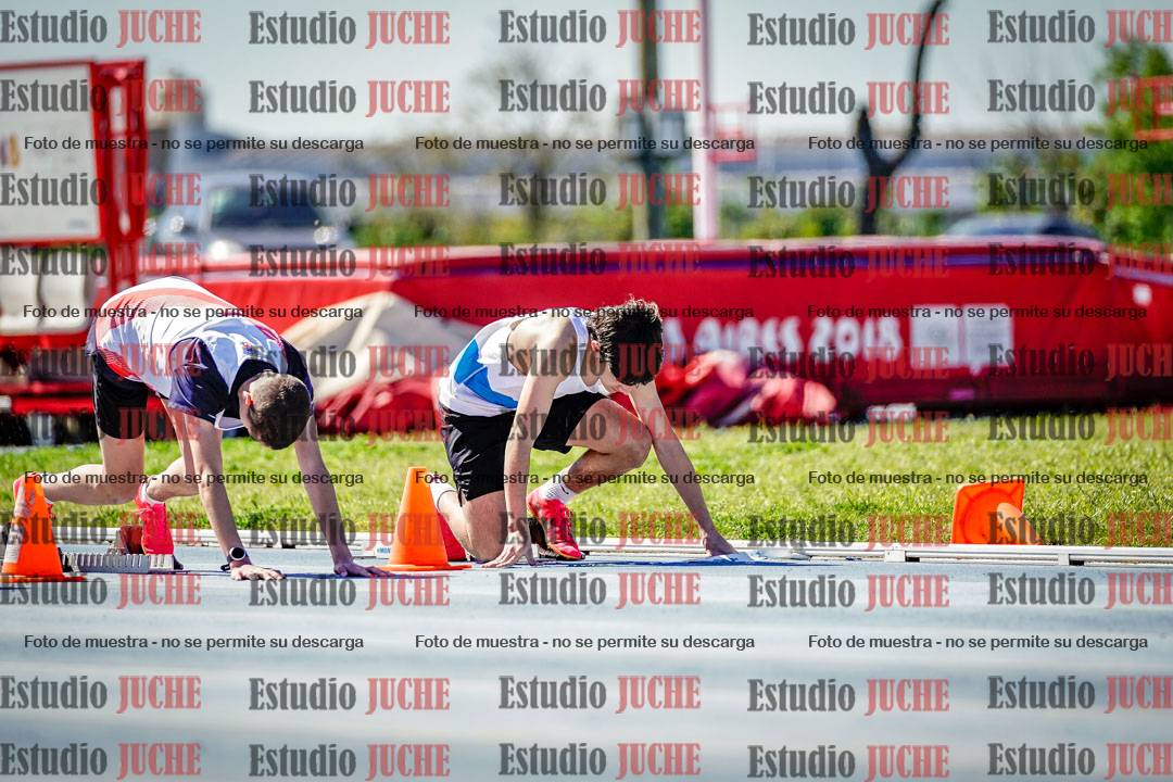 Fotos de los 80 m llanos de varones - FINAL