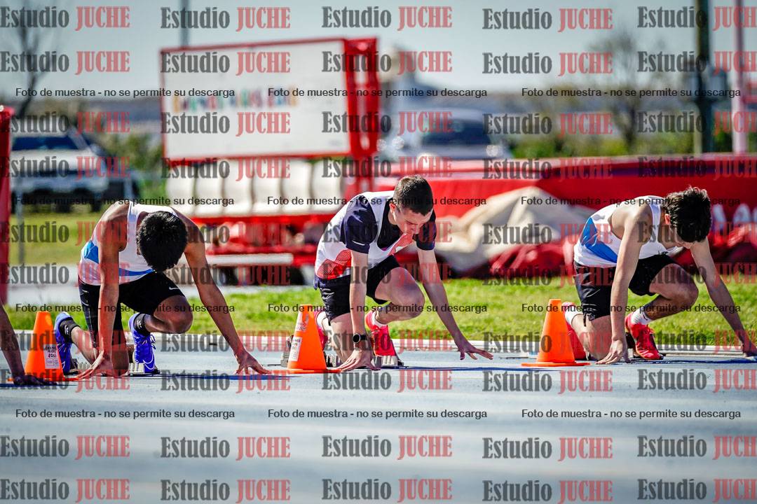 Fotos de los 80 m llanos de varones - FINAL