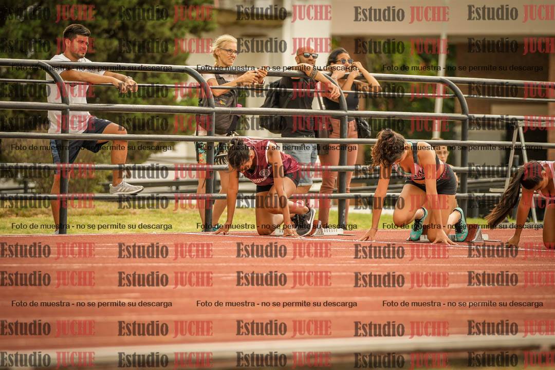 Fotos de los 100 m llanos de mujeres