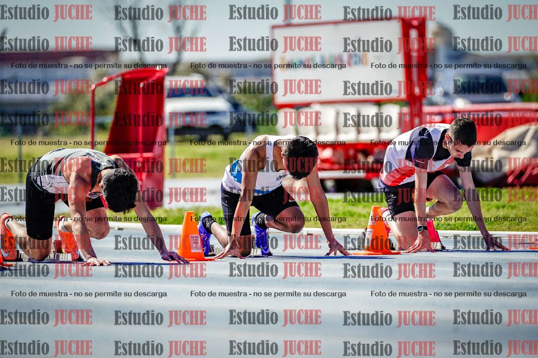 Fotos de los 80 m llanos de varones - FINAL