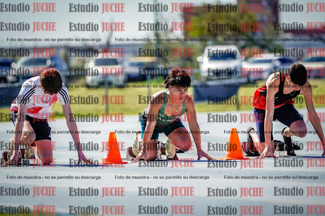 Fotos de los 80 m llanos de varones - FINAL