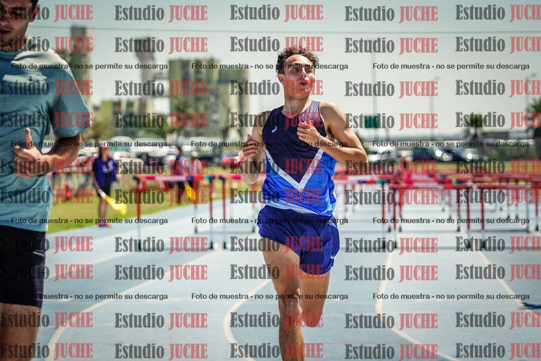 Fotos de los 110 m con vallas de varones - serie 1