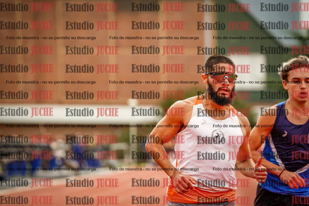 Fotos de los 100 m llanos de varones
