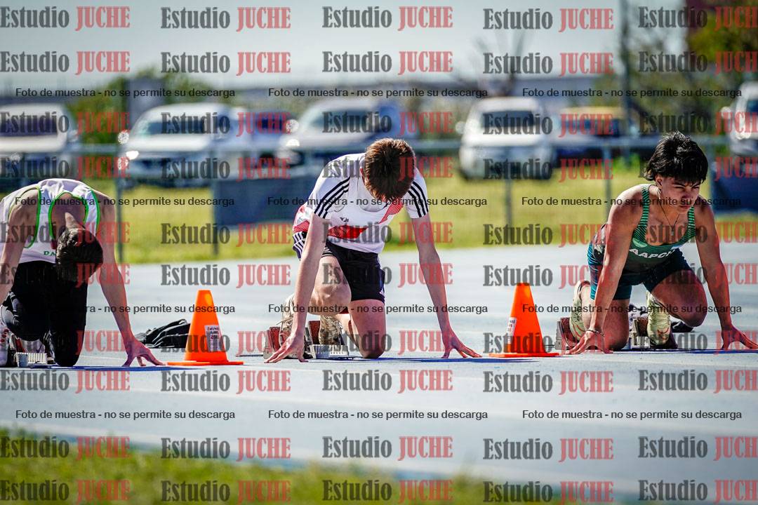 Fotos de los 80 m llanos de varones - FINAL