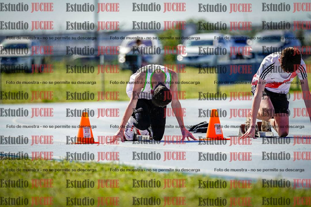 Fotos de los 80 m llanos de varones - FINAL