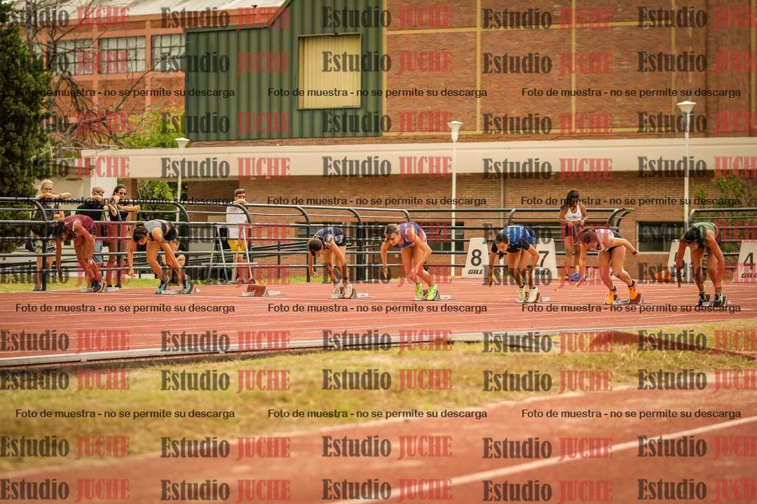 Fotos de los 100 m llanos de mujeres