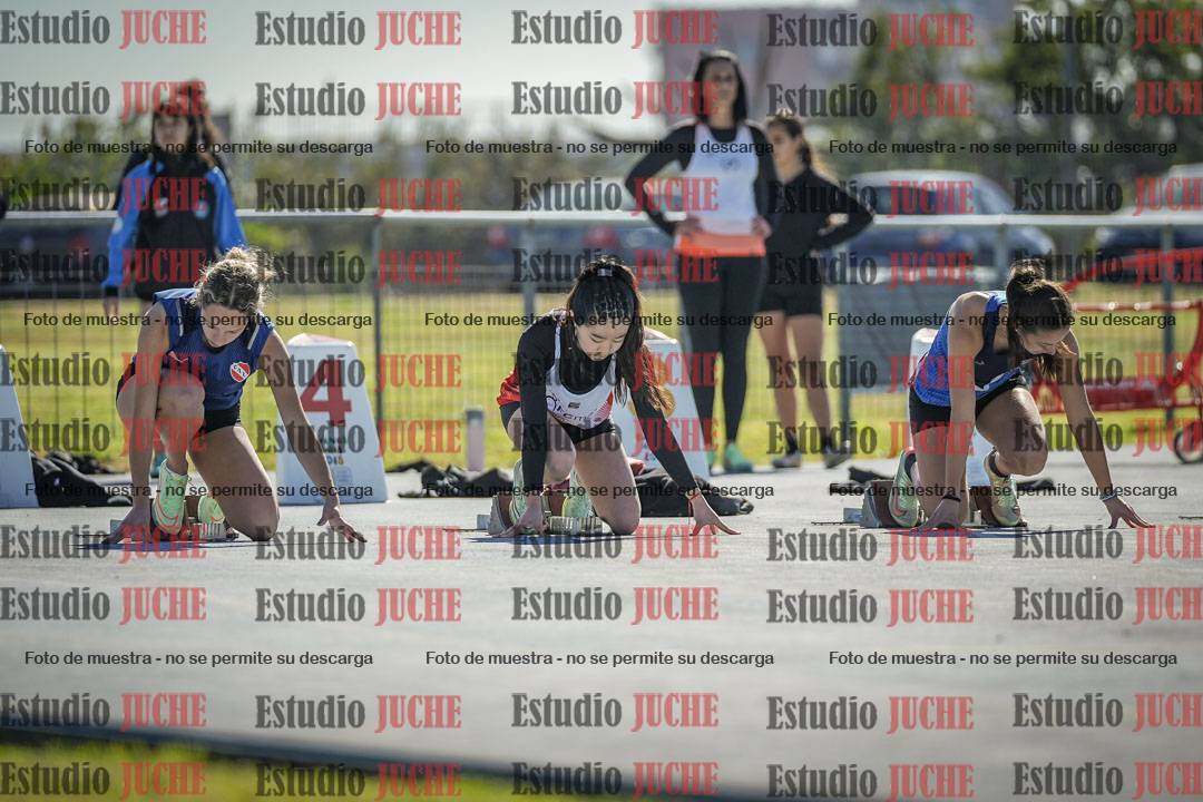 Fotos de los 100 m llanos de mujeres