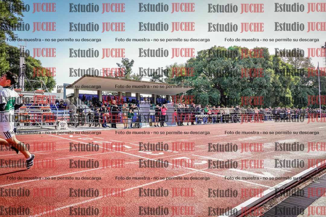 Fotos de los 100 m llanos de varones