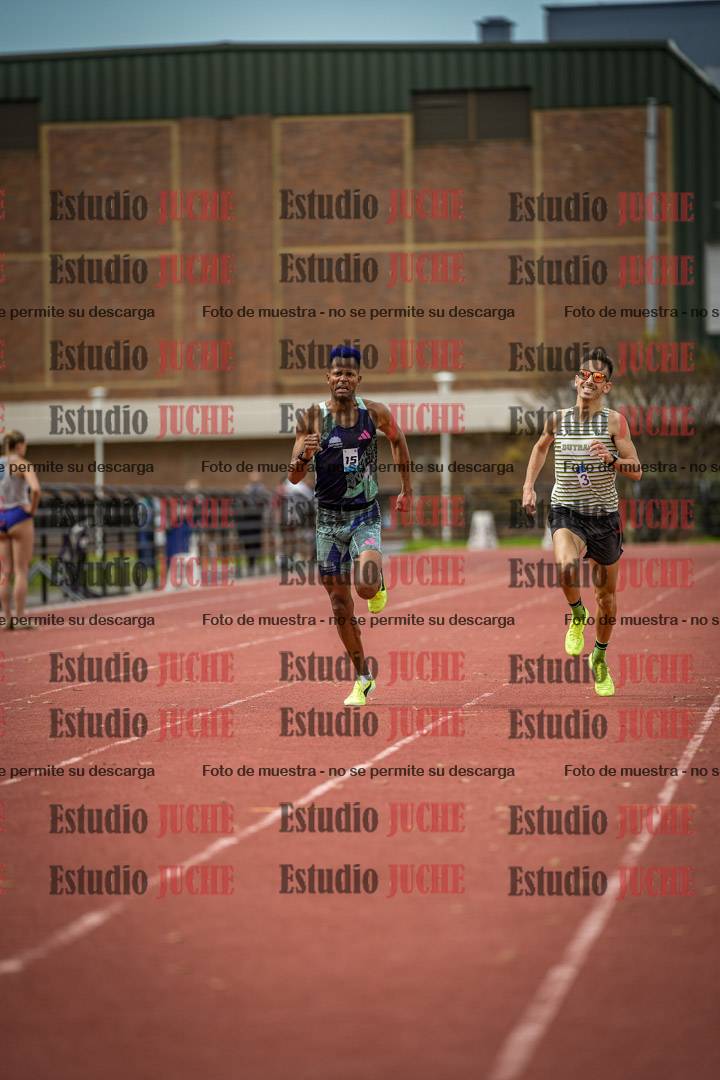 Fotos de los 1500 m llanos de varones