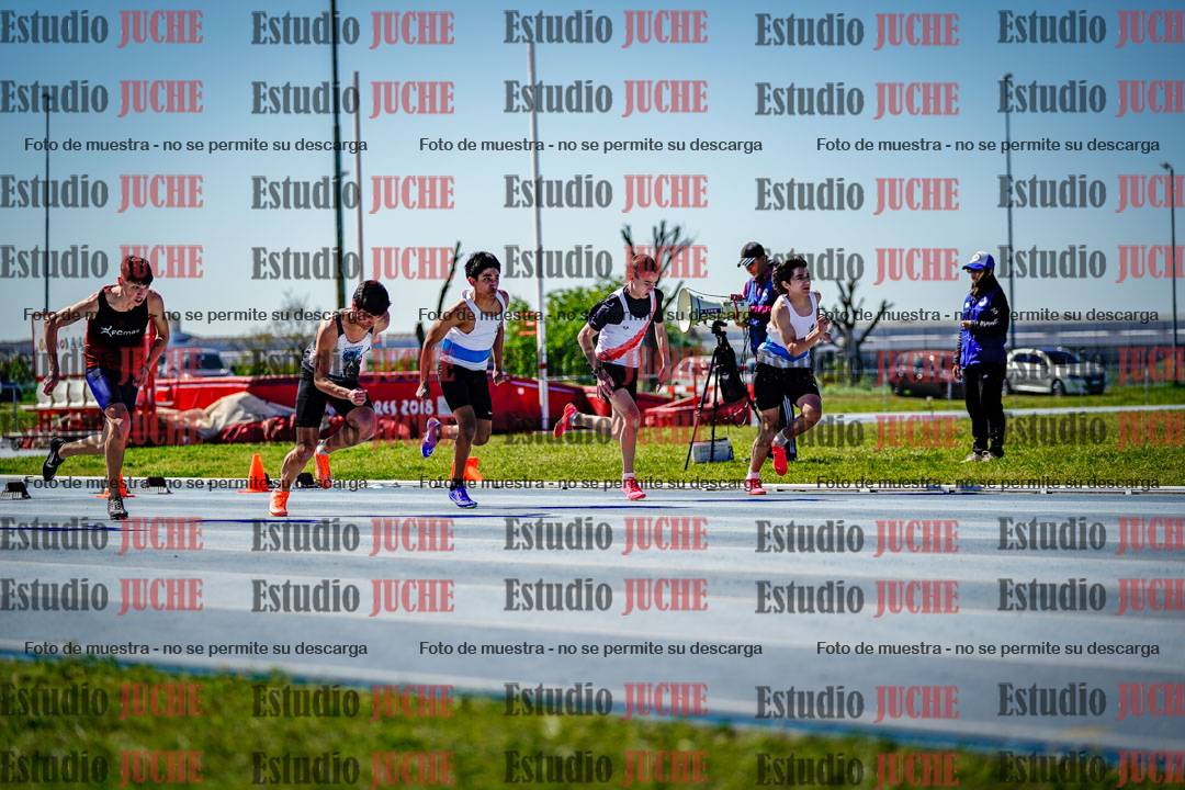Fotos de los 80 m llanos de varones - FINAL