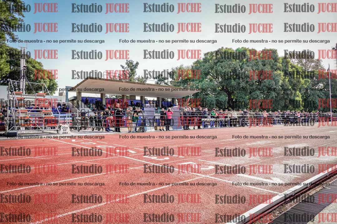 Fotos de los 100 m llanos de varones