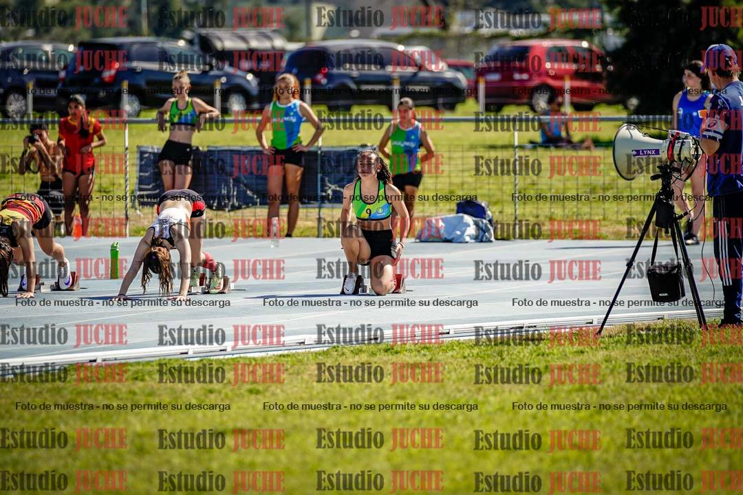 Fotos de los 100 m llanos de mujeres