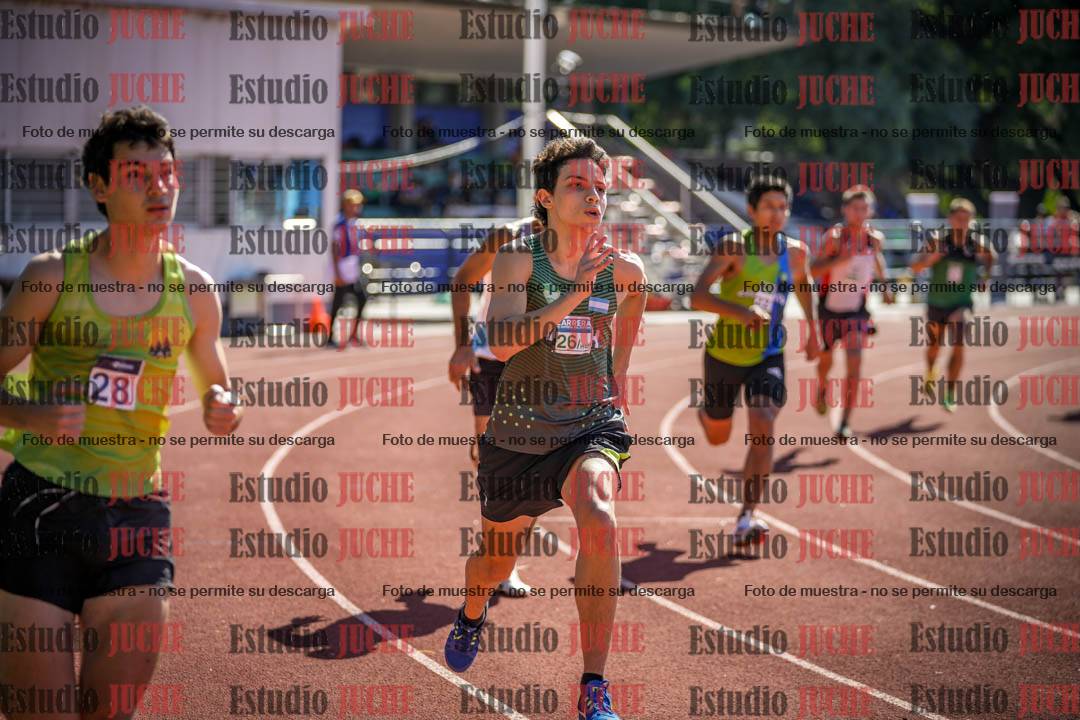 Fotos de los 800 m llanos de varones