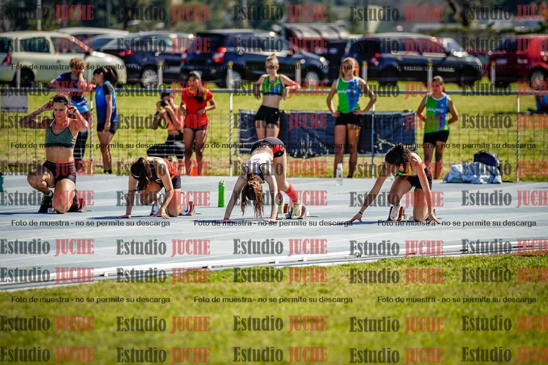 Fotos de los 100 m llanos de mujeres
