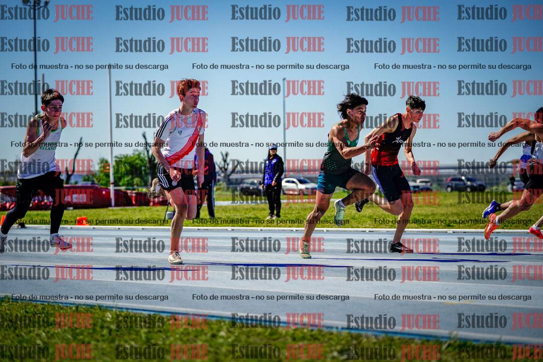 Fotos de los 80 m llanos de varones - FINAL